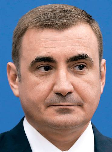 Алексей Дюмин, губернатор Тульской области. В прошлом адъютант-телохранитель в Службе безопас- ности президента 15-06.jpg ТАСС