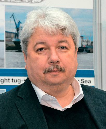 Генеральный директор проектного института «Морское инженерное бюро» (МИБ) профессор Геннадий Егоров 22-05.jpg ПРЕДОСТАВЛЕНО МИБ