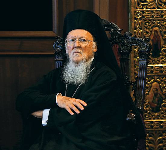 Стамбул. Патриарх Константинопольский Варфоломей 028_rusrep_21-1.jpg AP Photo/Lefteris Pitarakis/ТАСС