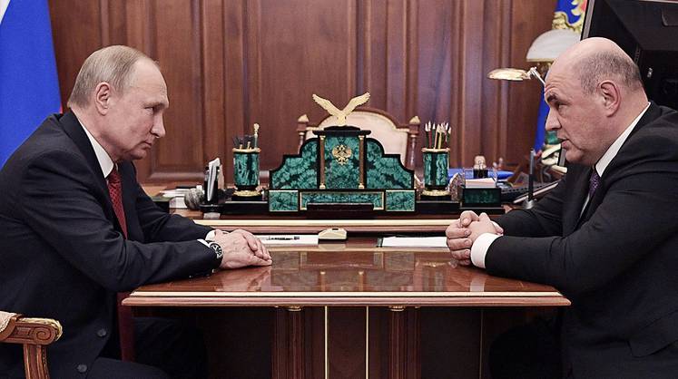 Путин предложил главе ФНС возглавить российское правительство 