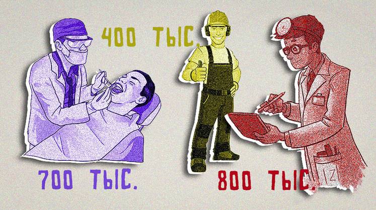 Зарплаты - вырви глаз. Точнее, зуб