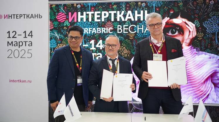 В Москве с успехом прошла выставка «ИНТЕРТКАНЬ-2025.Весна»: более 1750 брендов, 12 стран, 150 экспертов отрасли