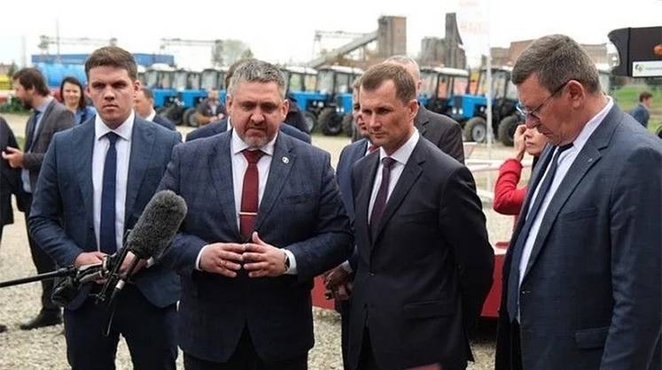 Белорусские комбайны застолбили кубанские поля