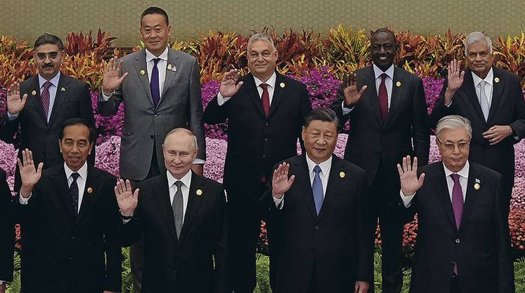 Визит Путина в Китай