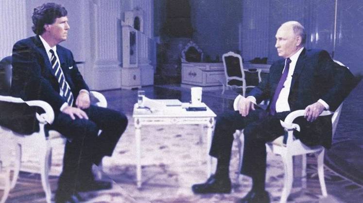 Число просмотров интервью Путина в соцсети X приближается к 100 млн