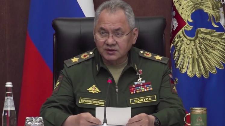 Шойгу: ВС РФ взламывают систему опорных пунктов ВСУ в зоне проведения СВО