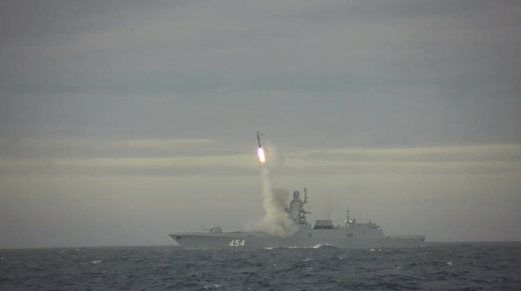 ВМФ РФ провёл стрельбы гиперзвуковыми ракетами на учениях в Средиземном море