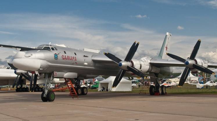 Российские Ту-95МС выполнили плановый полёт над Баренцевым морем
