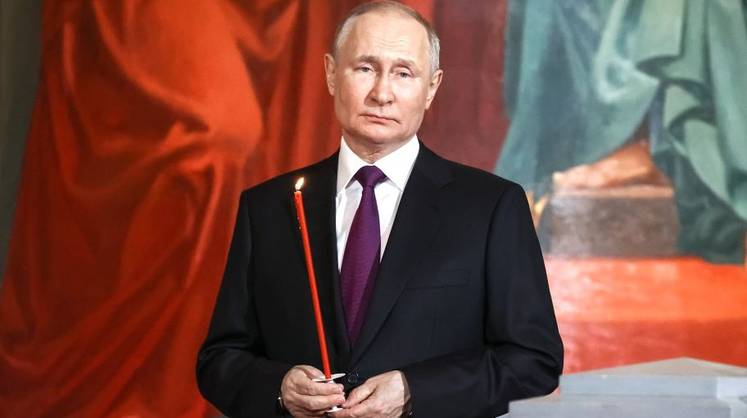 «Дарит верующим надежду»: Путин поздравил православных христиан с Пасхой