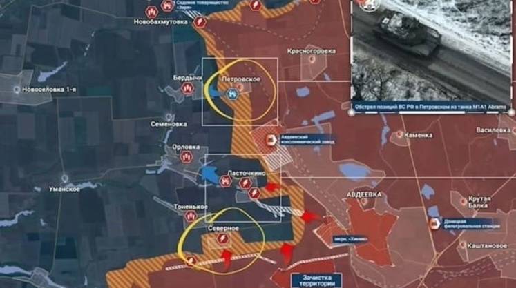 Минобороны: освобожден поселок Ласточкино на Авдеевском направлении