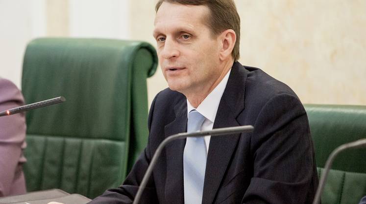 Нарышкин: НАТО укрепляет позиции на границе с Калининградом