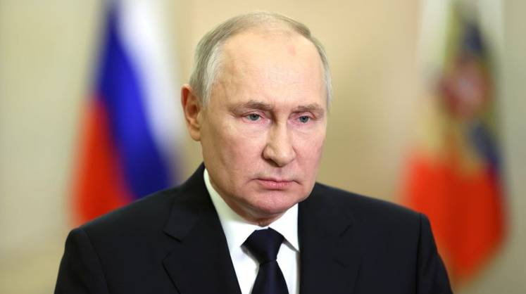Путин прибыл с рабочим визитом в Калининград
