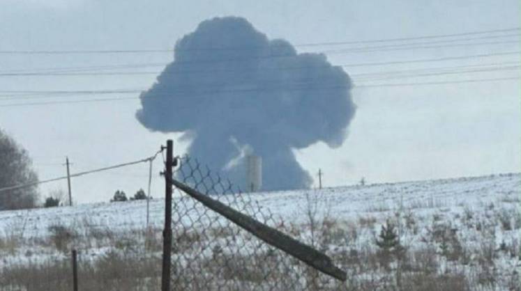 Под Белгородом потерпел крушение Ил-76 с 65 военнопленными украинцами и девятью россиянами