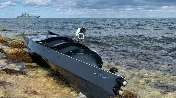 Минобороны сообщило об уничтожении в Чёрном море 11 украинских безэкипажных катеров
