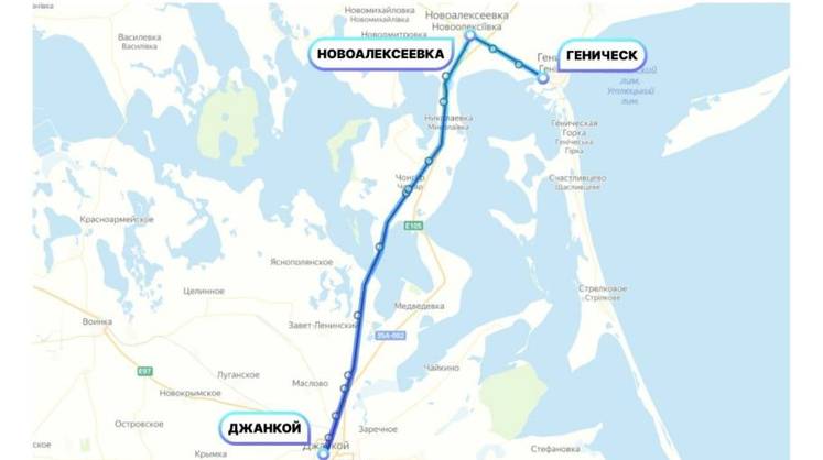 Из Херсонской области запустят электрички в Крым