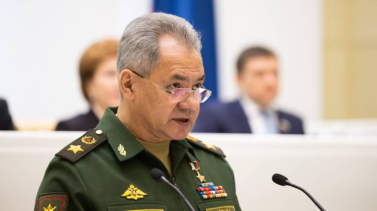 Шойгу рассказал, будут ли срочников направлять в зону специальной военной операции