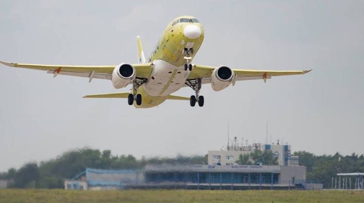 Импортозамещённый SJ-100 совершил перелёт из Комсомольска-на-Амуре в Жуковский