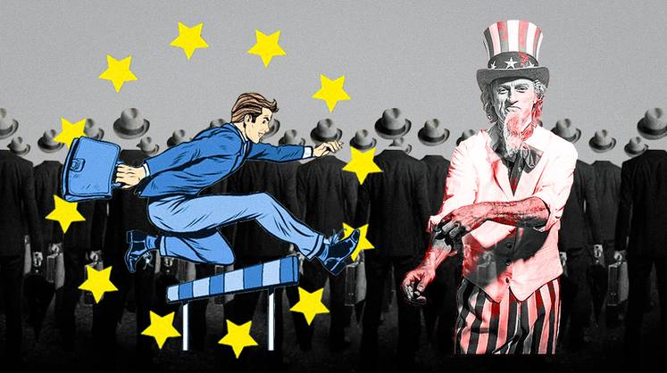 Из США снисходительно похлопали по плечу доведенную до цугундера Европу